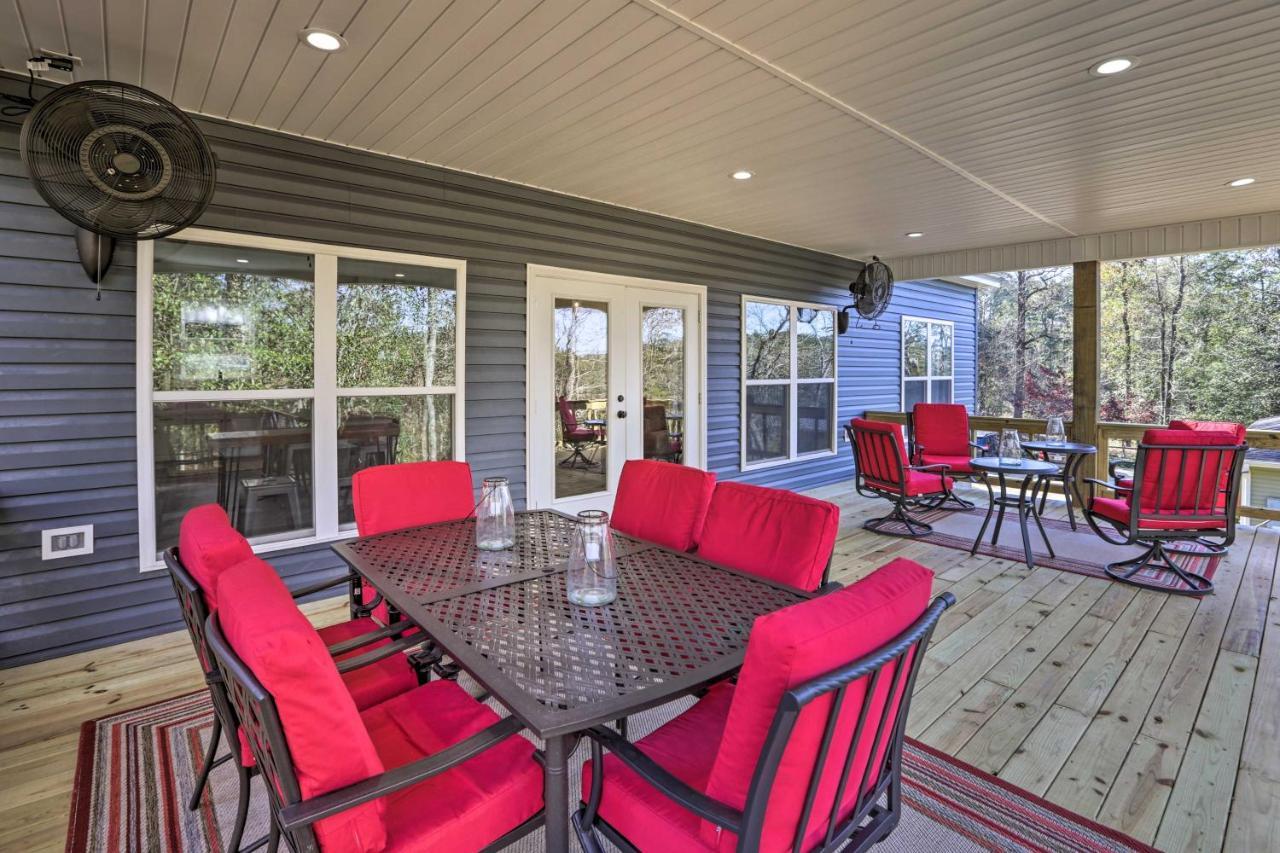 White Oak Creek Home With Views, Deck And Pool Access! Eufaula Zewnętrze zdjęcie